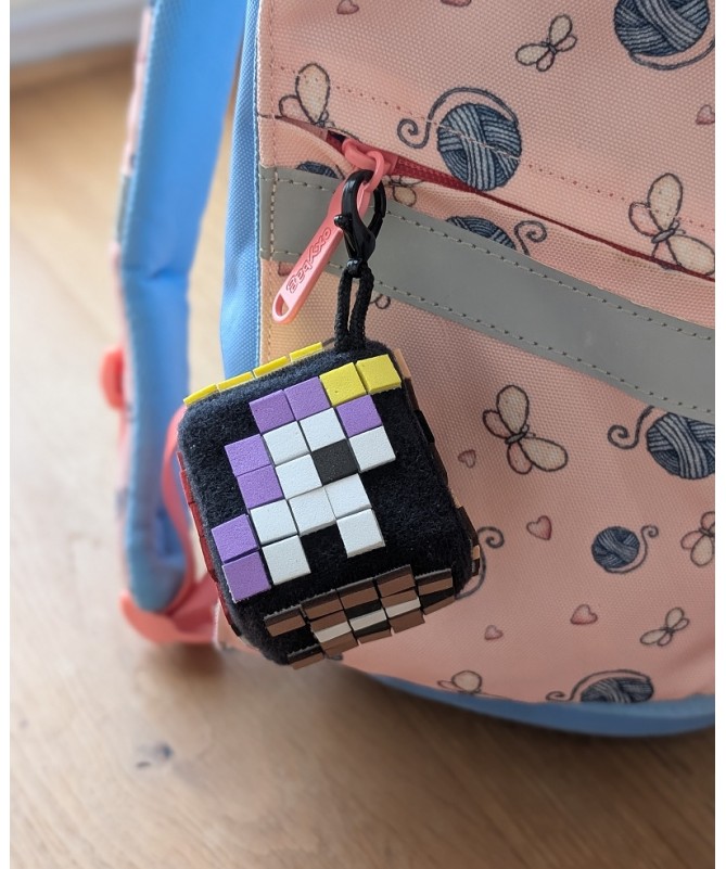 Kouzelný pixelový mini jednorožec na přívěsku PIXIDO
